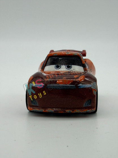 Loose Mini Racers Pixar Disney Cars, TIM TREADLESS - Played Condition