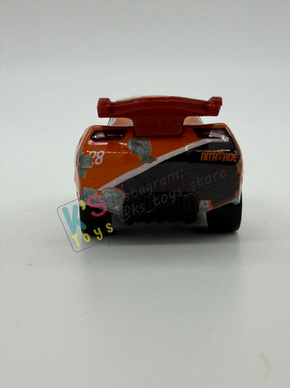 Loose Mini Racers Pixar Disney Cars, TIM TREADLESS - Played Condition
