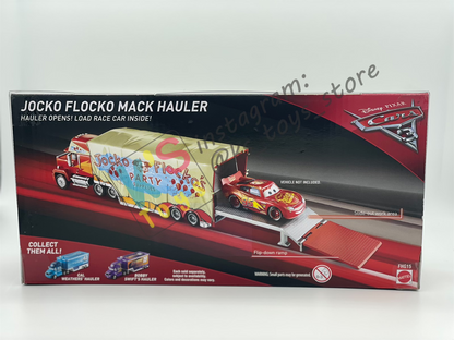 Hauler Disney Pixar Cars by Mattel, Mack Jocko Hauler - BNIP