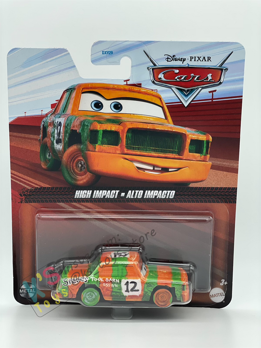 DISNEY PIXAR CARS BY MATTEL - "HIGH IMPACT"  2025 RE-RELEASED - BNIP