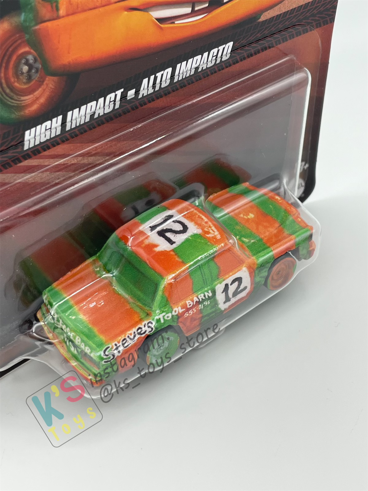 DISNEY PIXAR CARS BY MATTEL - "HIGH IMPACT"  2025 RE-RELEASED - BNIP
