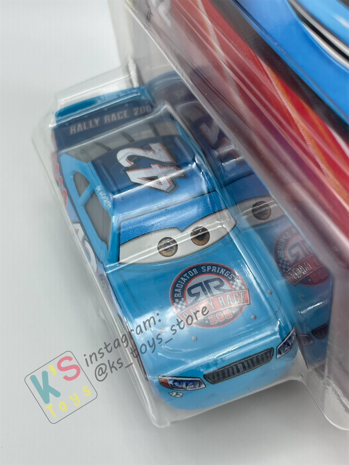 DISNEY PIXAR CARS BY MATTEL - "RALLY RACE 200 CAL WEATHERS" 2025 NEW RELEASE RACE & RESCUE SERIES - BNIP