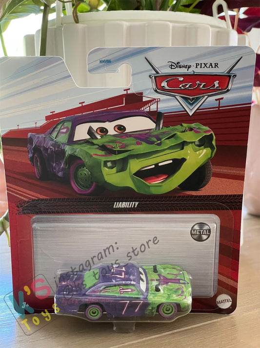 Disney Pixar Cars by MATTEL, LIABILITY - 2022 RE-RELEASED - BNIP