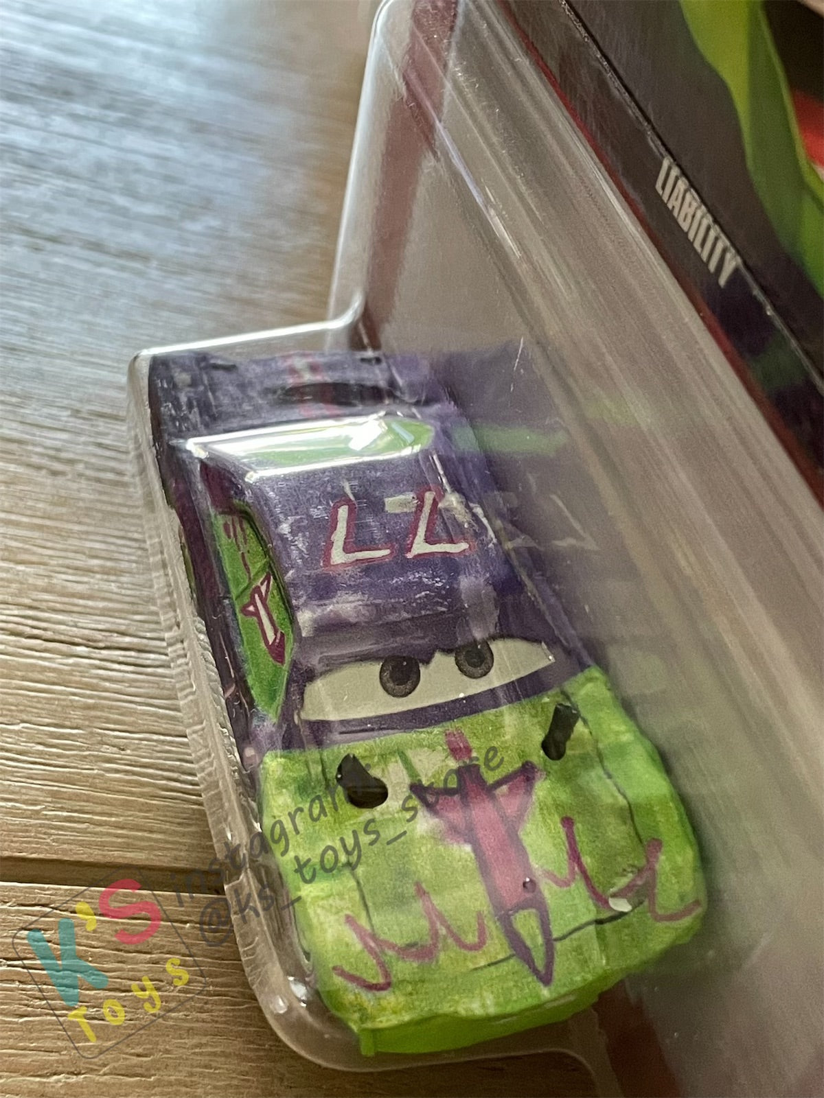 Disney Pixar Cars by MATTEL, LIABILITY - 2022 RE-RELEASED - BNIP