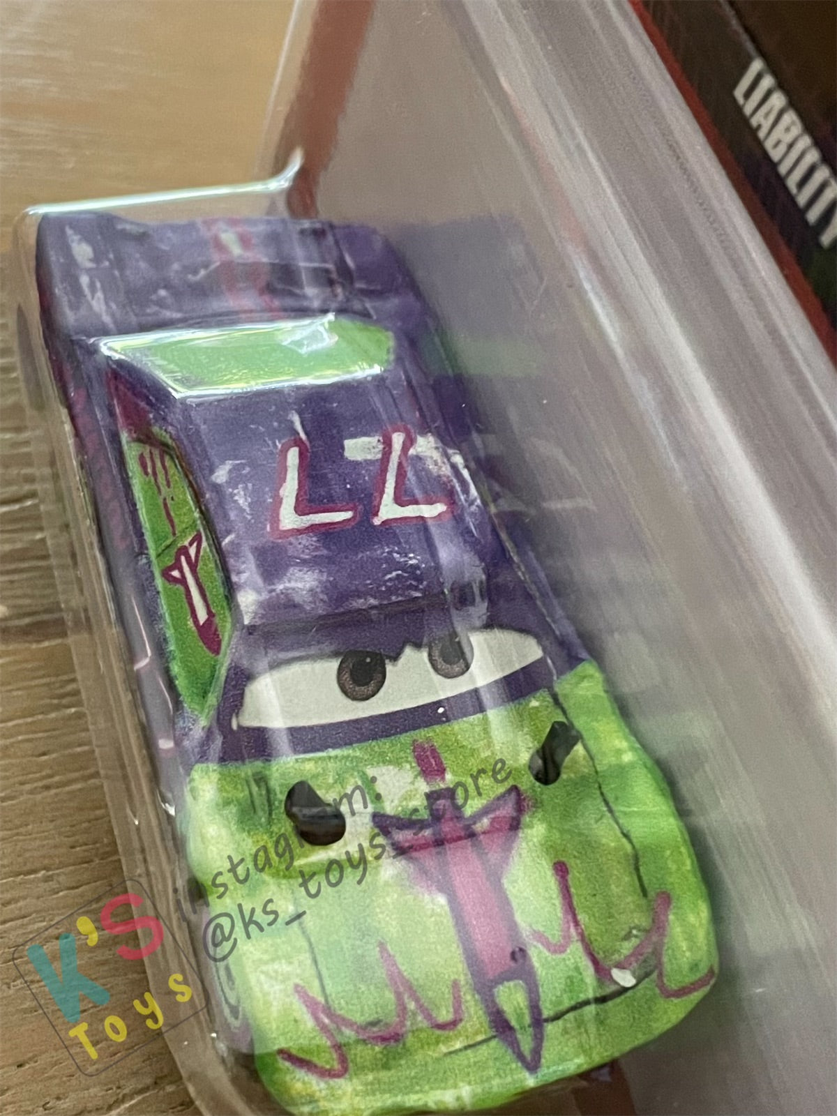 Disney Pixar Cars by MATTEL, LIABILITY - 2022 RE-RELEASED - BNIP