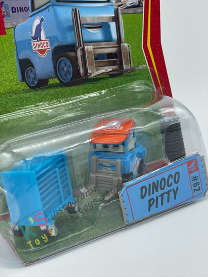 DISNEY PIXAR CARS BY MATTEL, DINOCO  PITTY "LUKE PETTLEWORK" - RACE ORAMA SERIES - BNIP