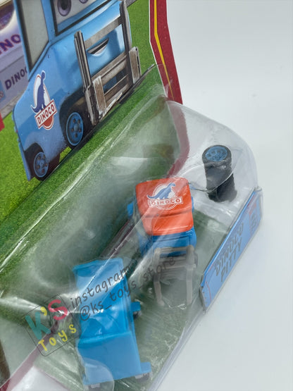 DISNEY PIXAR CARS BY MATTEL, DINOCO  PITTY "LUKE PETTLEWORK" - RACE ORAMA SERIES - BNIP