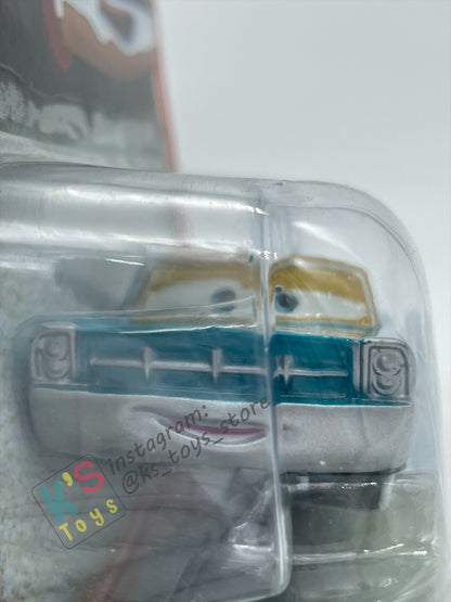 DISNEY PIXAR CARS BY MATTEL, MARIO ANDRETTI GOLD RIMS - SUPERCHARGED SERIES - BNIP