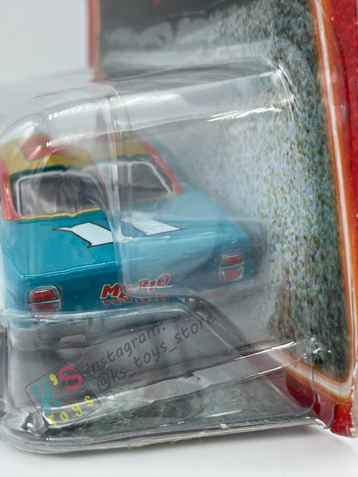 DISNEY PIXAR CARS BY MATTEL, MARIO ANDRETTI GOLD RIMS - SUPERCHARGED SERIES - BNIP