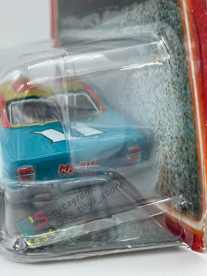 DISNEY PIXAR CARS BY MATTEL, MARIO ANDRETTI GOLD RIMS - SUPERCHARGED SERIES - BNIP