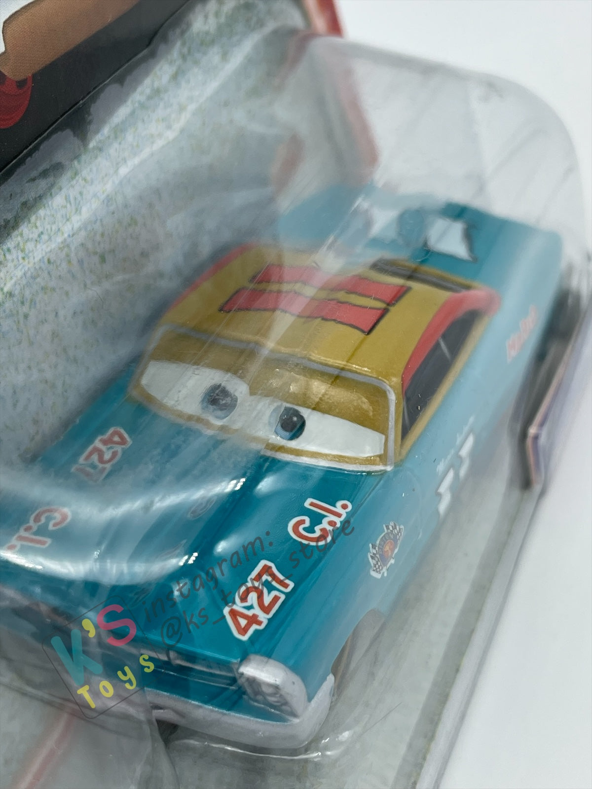 DISNEY PIXAR CARS BY MATTEL, MARIO ANDRETTI GOLD RIMS - SUPERCHARGED SERIES - BNIP
