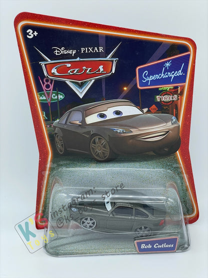 DISNEY PIXAR CARS BY MATTEL, BOB CUTLASS - SUPERCHARGED SERIES - BNIP
