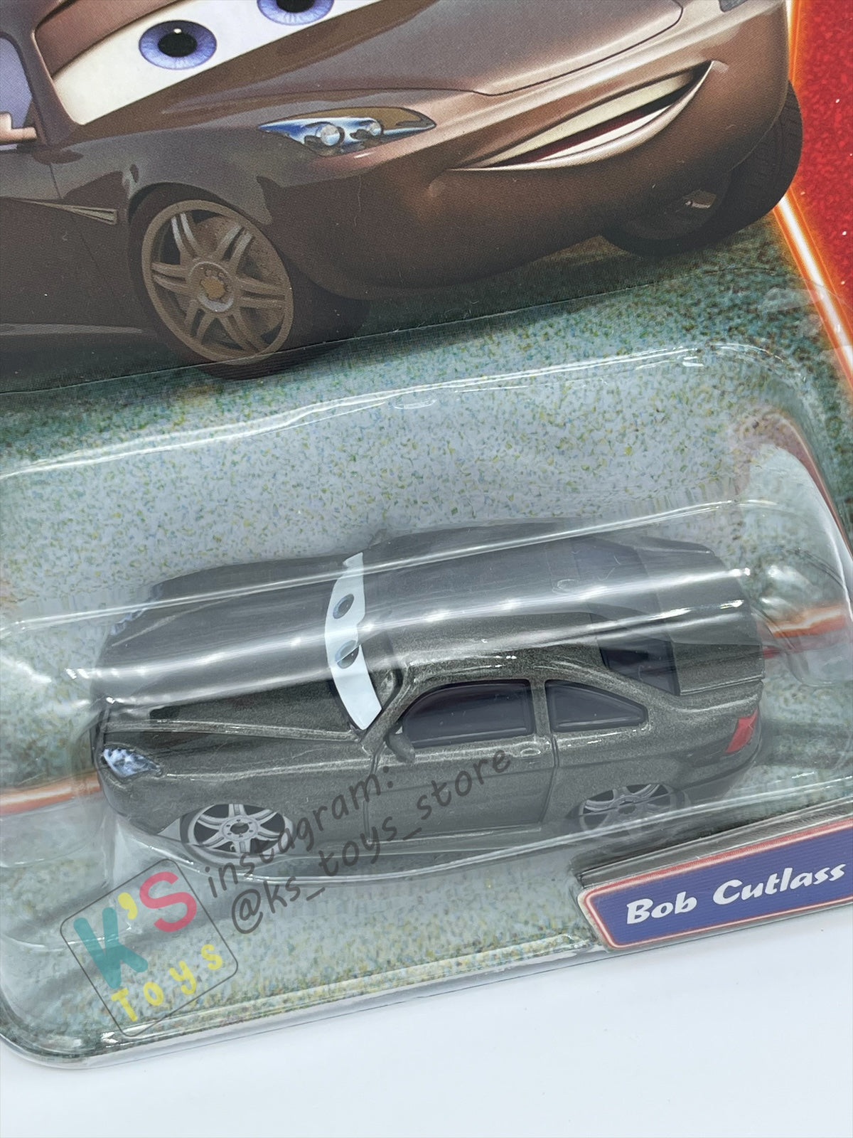 DISNEY PIXAR CARS BY MATTEL, BOB CUTLASS - SUPERCHARGED SERIES - BNIP