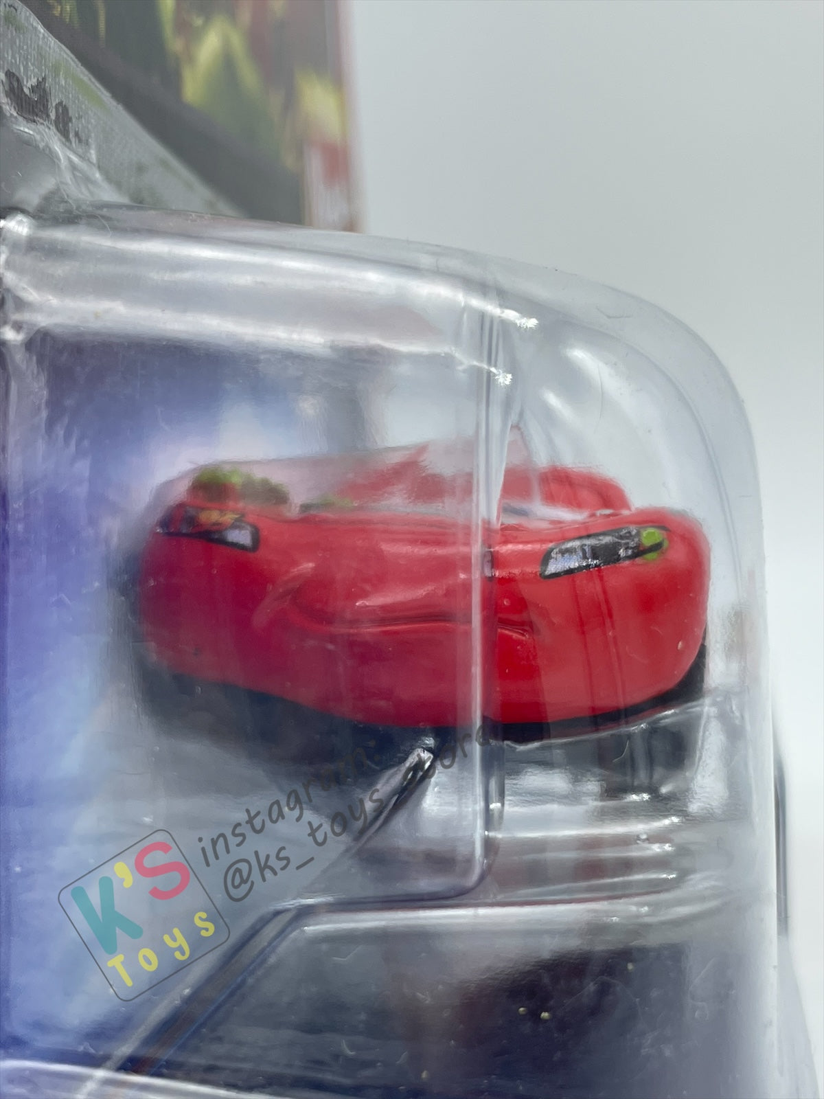 DISNEY PIXAR CARS BY MATTEL, CACTUS LIGHTNING MCQUEEN WITHOUT RUSTEZE STICKER - WALMART VERSION - BNIP