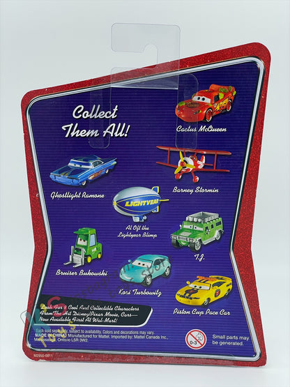 DISNEY PIXAR CARS BY MATTEL, CACTUS LIGHTNING MCQUEEN WITHOUT RUSTEZE STICKER - WALMART VERSION - BNIP