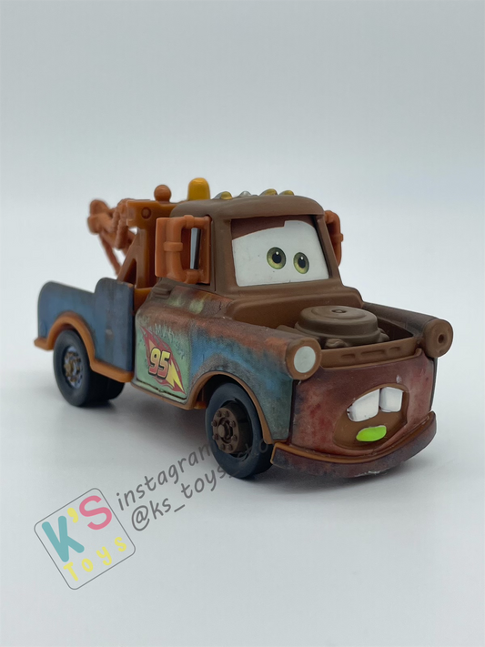 PRE-OWNED / LOOSE DISNEY PIXAR CARS - "WASABI MATER" TOKYO SPY MIX-UP 10 PACK - DISPLAYED CONDITION