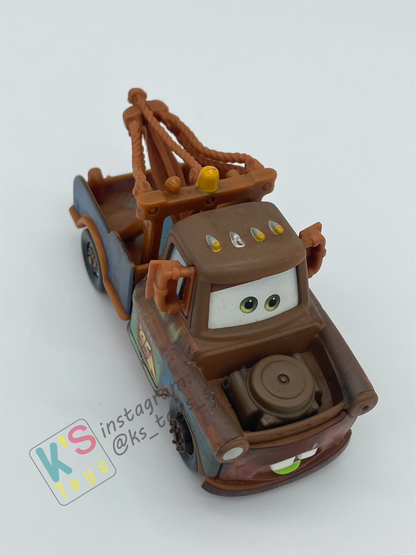 PRE-OWNED / LOOSE DISNEY PIXAR CARS - "WASABI MATER" TOKYO SPY MIX-UP 10 PACK - DISPLAYED CONDITION