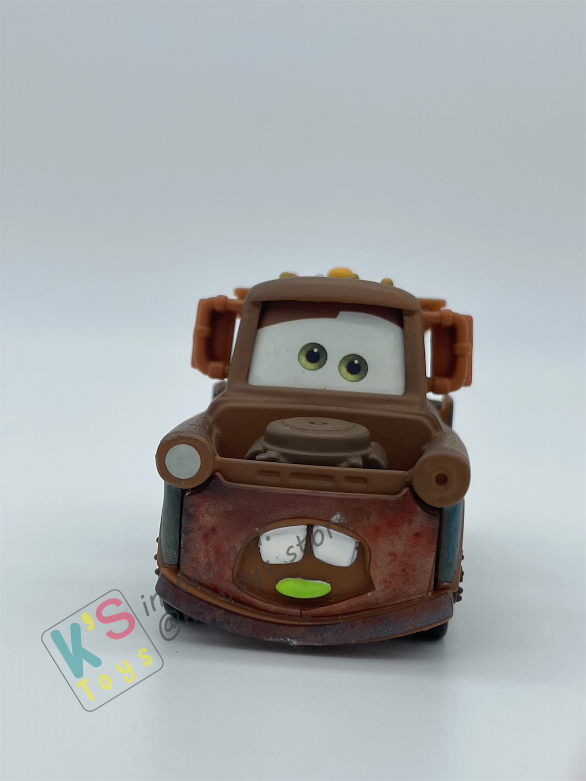 PRE-OWNED / LOOSE DISNEY PIXAR CARS - "WASABI MATER" TOKYO SPY MIX-UP 10 PACK - DISPLAYED CONDITION