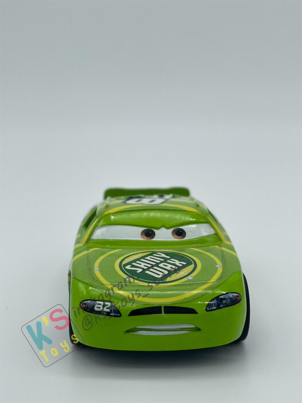 PRE-OWNED / LOOSE DISNEY PIXAR CARS - "SHINY WAX" RUBBER TIRES SERIES - DISPLAYED CONDITION