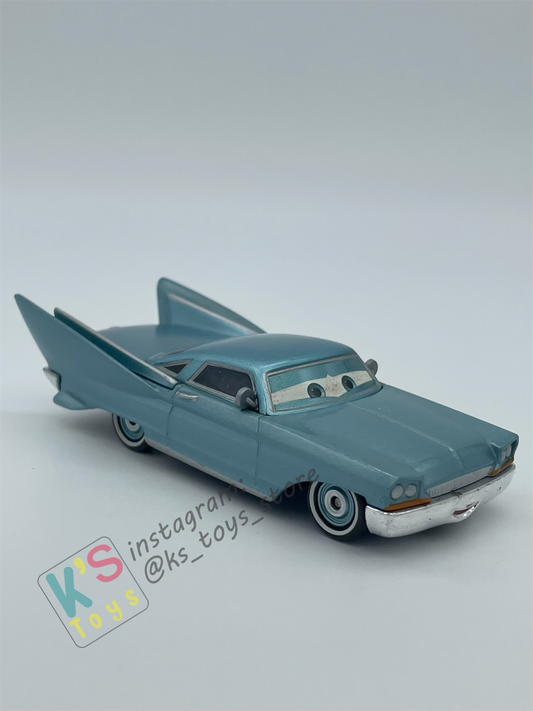 PRE-OWNED / LOOSE DISNEY PIXAR CARS - "TIMOTHY TIMEZONE TRUECOT" FINAL LAP SERIES - GOOD CONDITION