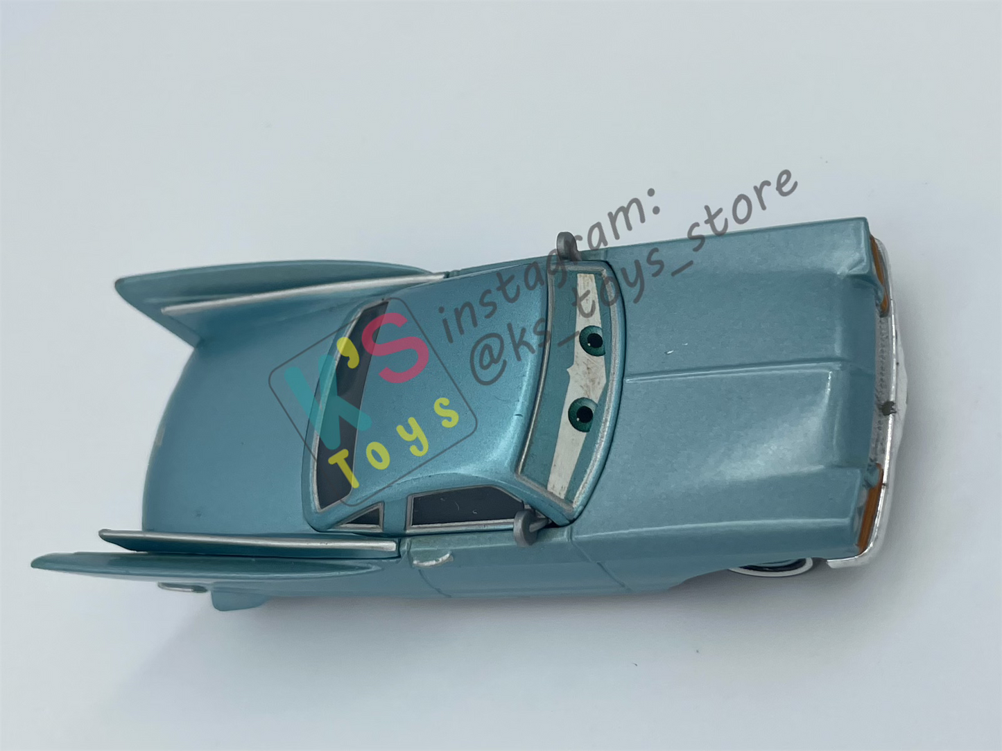 PRE-OWNED / LOOSE DISNEY PIXAR CARS - "TIMOTHY TIMEZONE TRUECOT" FINAL LAP SERIES - GOOD CONDITION