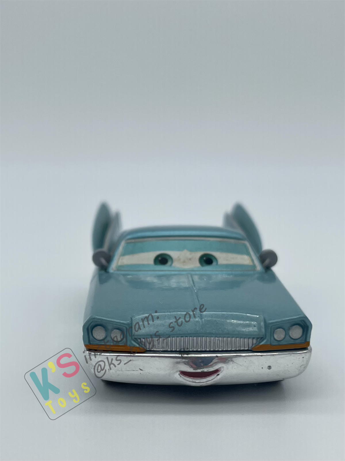PRE-OWNED / LOOSE DISNEY PIXAR CARS - "TIMOTHY TIMEZONE TRUECOT" FINAL LAP SERIES - GOOD CONDITION