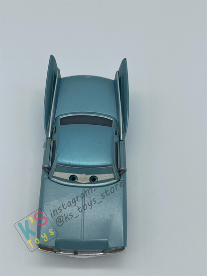 PRE-OWNED / LOOSE DISNEY PIXAR CARS - "TIMOTHY TIMEZONE TRUECOT" FINAL LAP SERIES - GOOD CONDITION
