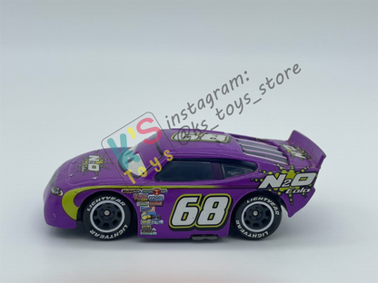 PRE-OWNED / LOOSE DISNEY PIXAR CARS - "MANNY FLYWHEEL N2O COLA" PISTON CUP SERIES - PLAYED IN GOOD CONDITION