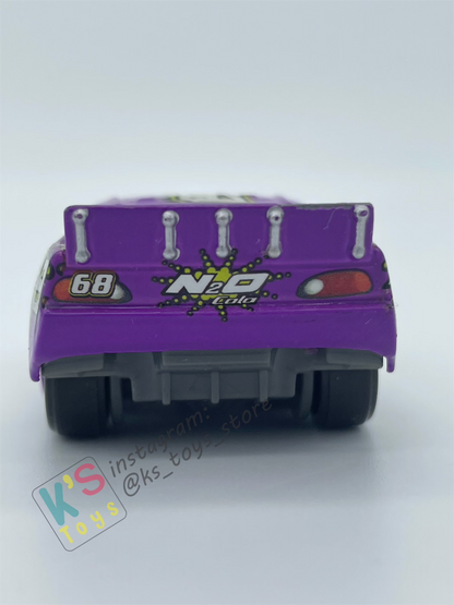 PRE-OWNED / LOOSE DISNEY PIXAR CARS - "MANNY FLYWHEEL N2O COLA" PISTON CUP SERIES - PLAYED IN GOOD CONDITION