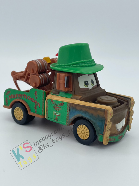 PRE-OWNED / LOOSE DISNEY PIXAR CARS - "MATERHOSEN" MATERS SERIES - DISPLAYED CONDITION
