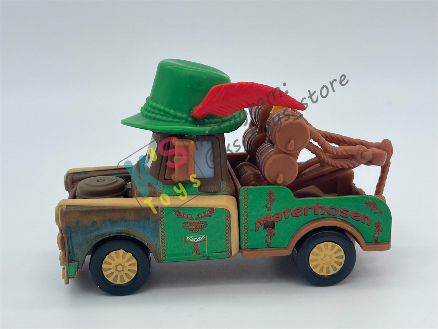 PRE-OWNED / LOOSE DISNEY PIXAR CARS - "MATERHOSEN" MATERS SERIES - DISPLAYED CONDITION