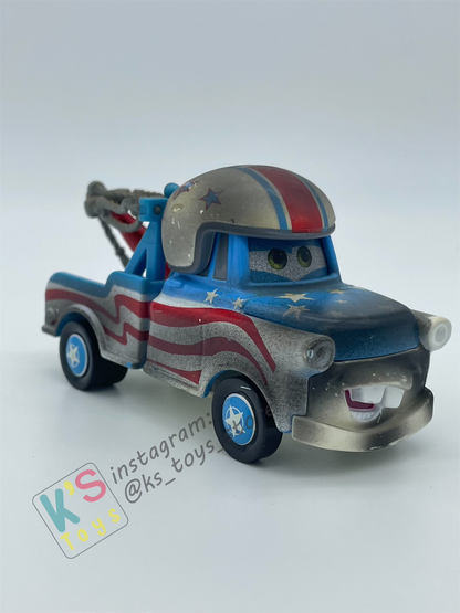 PRE-OWNED / LOOSE DISNEY PIXAR CARS - "CANNONBALL MATER" MATER THE GREATER SERIES - GOOD CONDITION
