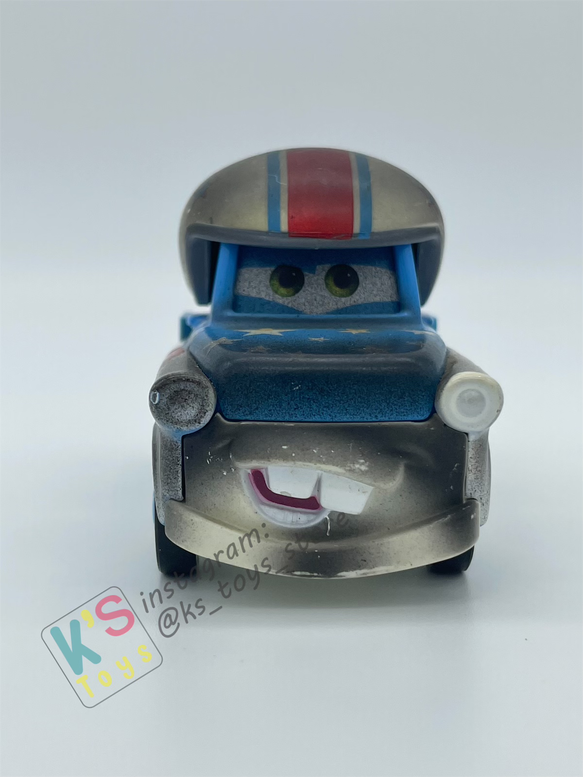 PRE-OWNED / LOOSE DISNEY PIXAR CARS - "CANNONBALL MATER" MATER THE GREATER SERIES - GOOD CONDITION