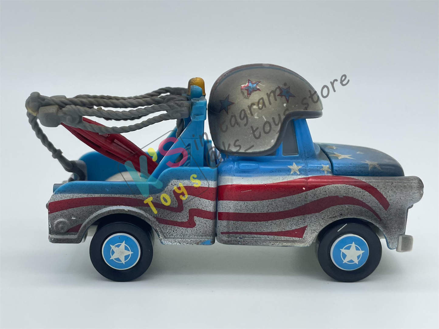 PRE-OWNED / LOOSE DISNEY PIXAR CARS - "CANNONBALL MATER" MATER THE GREATER SERIES - GOOD CONDITION