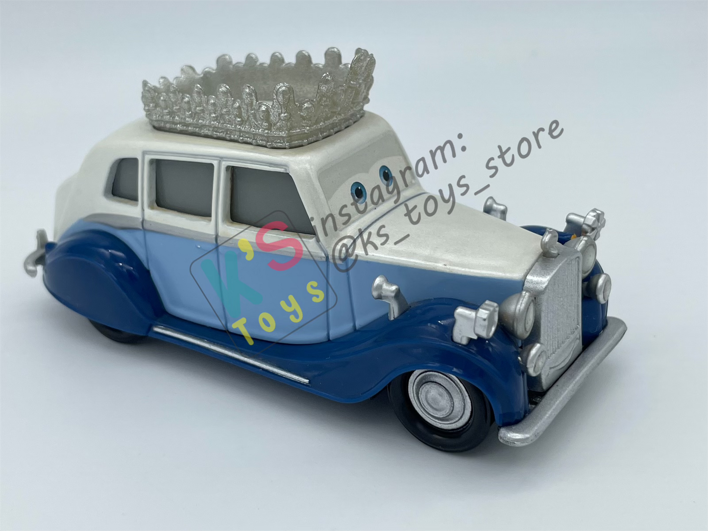 PRE-OWNED / LOOSE DISNEY PIXAR CARS - "THE QUEEN" CARS 2 SERIES - DISPLAYED CONDITION