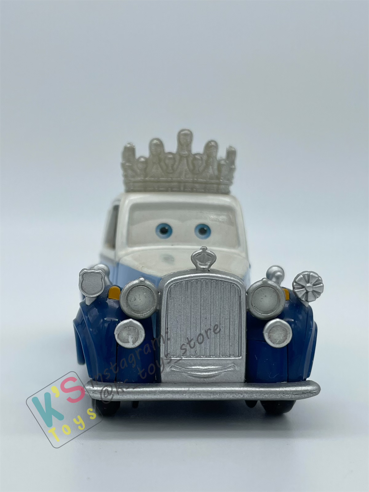 PRE-OWNED / LOOSE DISNEY PIXAR CARS - "THE QUEEN" CARS 2 SERIES - DISPLAYED CONDITION