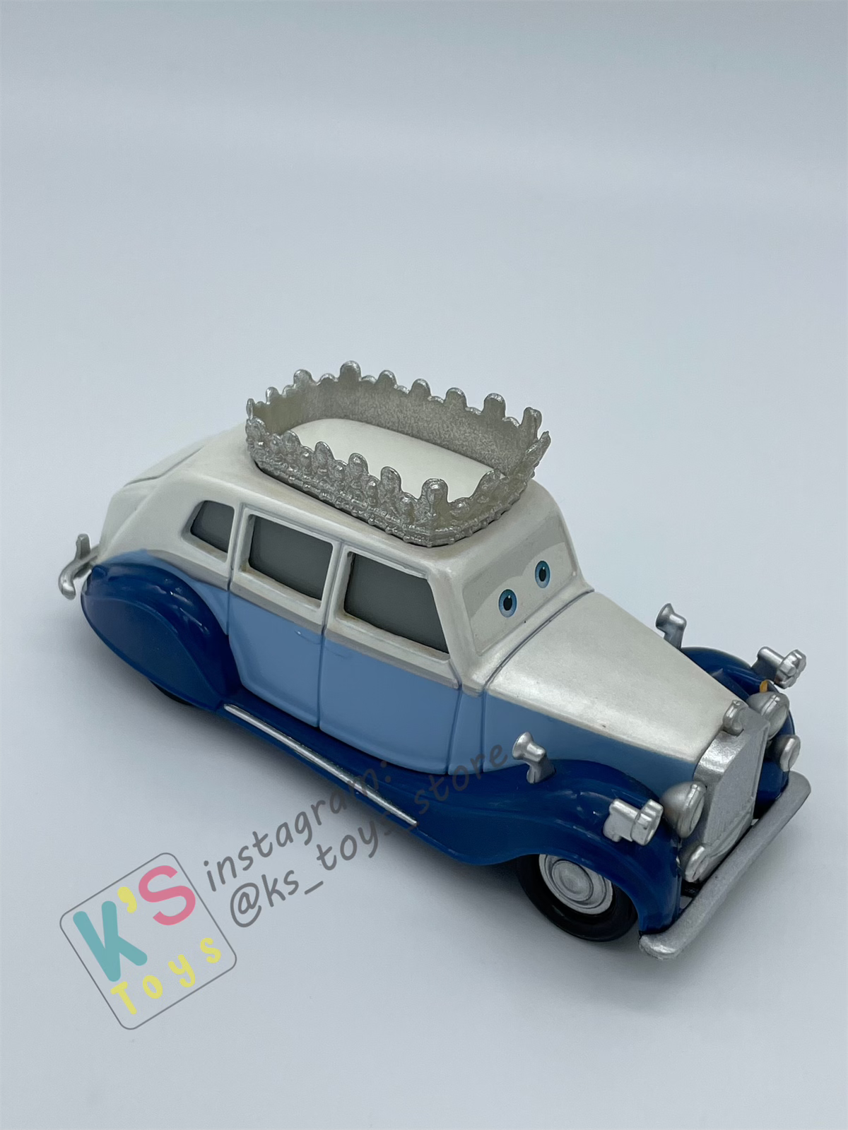 PRE-OWNED / LOOSE DISNEY PIXAR CARS - "THE QUEEN" CARS 2 SERIES - DISPLAYED CONDITION