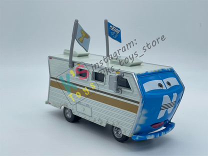 PRE-OWNED / LOOSE DISNEY PIXAR CARS "THE CONVOY BROTHERS" D23 EXPO PROMO EXCLUSIVE SERIES IN 2013 SDCC - DISPLAYED CONDITION