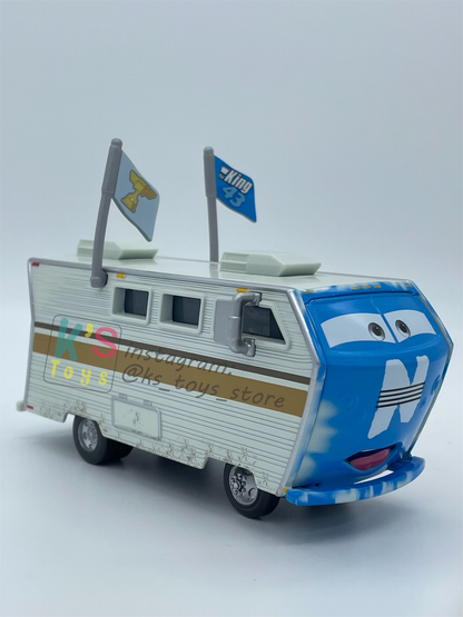 PRE-OWNED / LOOSE DISNEY PIXAR CARS "THE CONVOY BROTHERS" D23 EXPO PROMO EXCLUSIVE SERIES IN 2013 SDCC - DISPLAYED CONDITION
