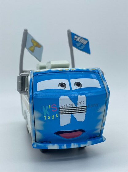 PRE-OWNED / LOOSE DISNEY PIXAR CARS "THE CONVOY BROTHERS" D23 EXPO PROMO EXCLUSIVE SERIES IN 2013 SDCC - DISPLAYED CONDITION