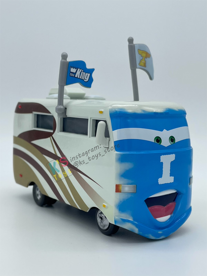 PRE-OWNED / LOOSE DISNEY PIXAR CARS "THE CONVOY BROTHERS" D23 EXPO PROMO EXCLUSIVE SERIES IN 2013 SDCC - DISPLAYED CONDITION