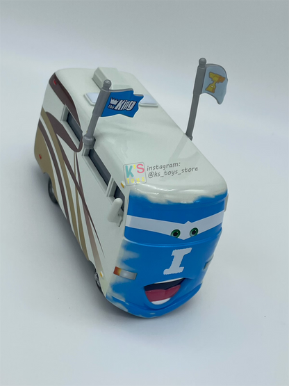 PRE-OWNED / LOOSE DISNEY PIXAR CARS "THE CONVOY BROTHERS" D23 EXPO PROMO EXCLUSIVE SERIES IN 2013 SDCC - DISPLAYED CONDITION