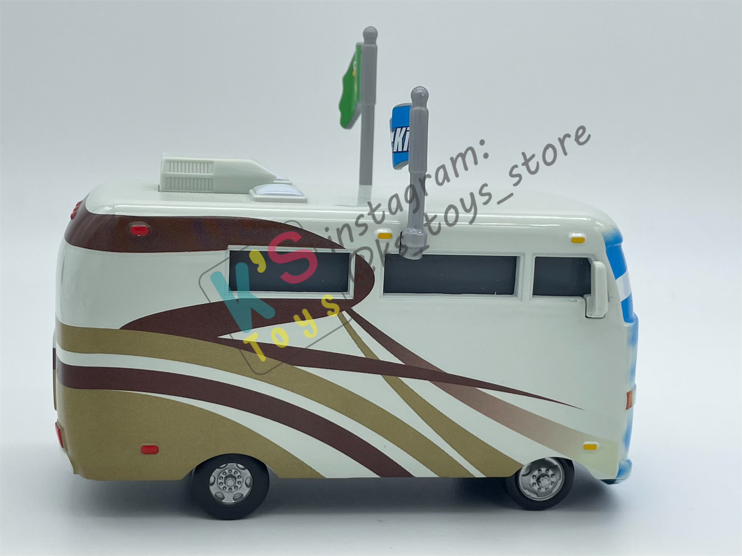 PRE-OWNED / LOOSE DISNEY PIXAR CARS "THE CONVOY BROTHERS" D23 EXPO PROMO EXCLUSIVE SERIES IN 2013 SDCC - DISPLAYED CONDITION