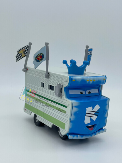 PRE-OWNED / LOOSE DISNEY PIXAR CARS "THE CONVOY BROTHERS" D23 EXPO PROMO EXCLUSIVE SERIES IN 2013 SDCC - DISPLAYED CONDITION