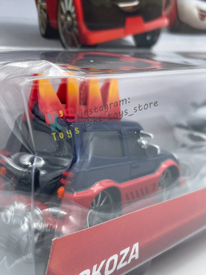 Disney Pixar Cars 1:55 2-Pack Yokoza and Chisaki - Tuners - BNIP - READ DESCRIPTION!!!!!!!