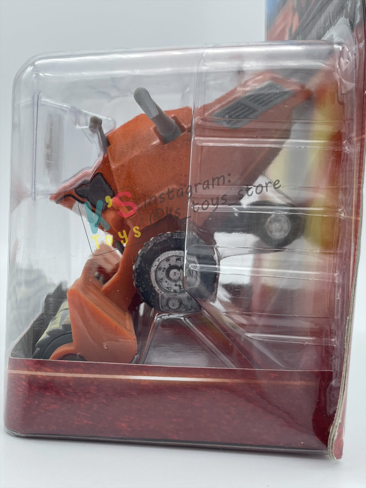 DELUXE DISNEY PIXAR CARS BY MATTEL, "FRANK #13" MEGA SIZE FIRST RELEASE - BNIP