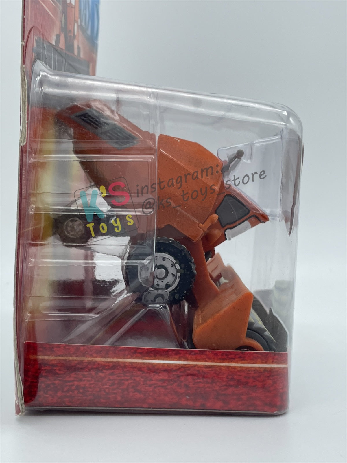DELUXE DISNEY PIXAR CARS BY MATTEL, "FRANK #13" MEGA SIZE FIRST RELEASE - BNIP