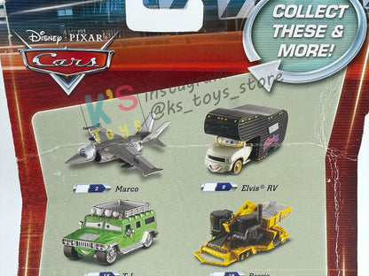 DELUXE DISNEY PIXAR CARS BY MATTEL, "BESSIE" FIRST RELEASED - BNIP - PACKAGING IS NOT IN MINT CONDITION