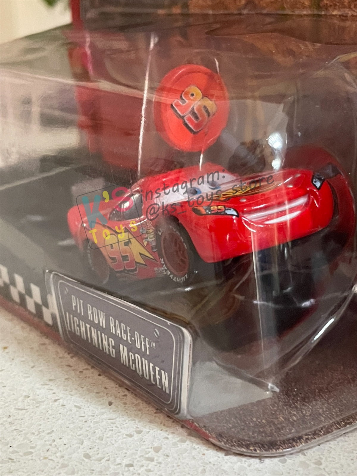 Disney Pixar Cars 1:55 by MATTEL, VALUE 2-PACK "PIT RACE-OFF LIGHTNING MCQUEEN CARS 1 AND NITROADE" LAUCNH AND RACE SERIES - RACE ORAMA - BNIP