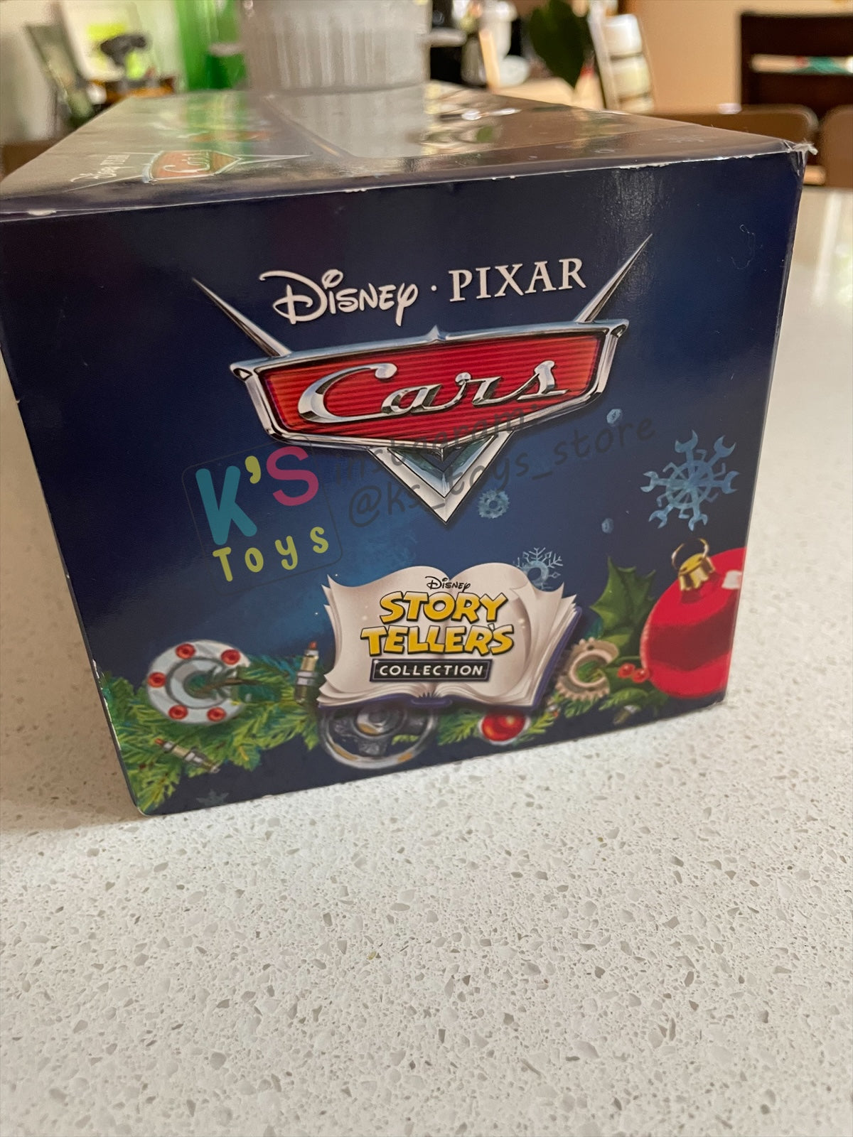 GIFT SET Disney Pixar Cars by MATTEL, EXCLUSIVE 5 PACK MATER SAVES CHRISTMAS - WINTER CRUISER RAMONE - LIGHTNING MCQUEEN - GUIDO LUIGI - FILLMORE - BNIP